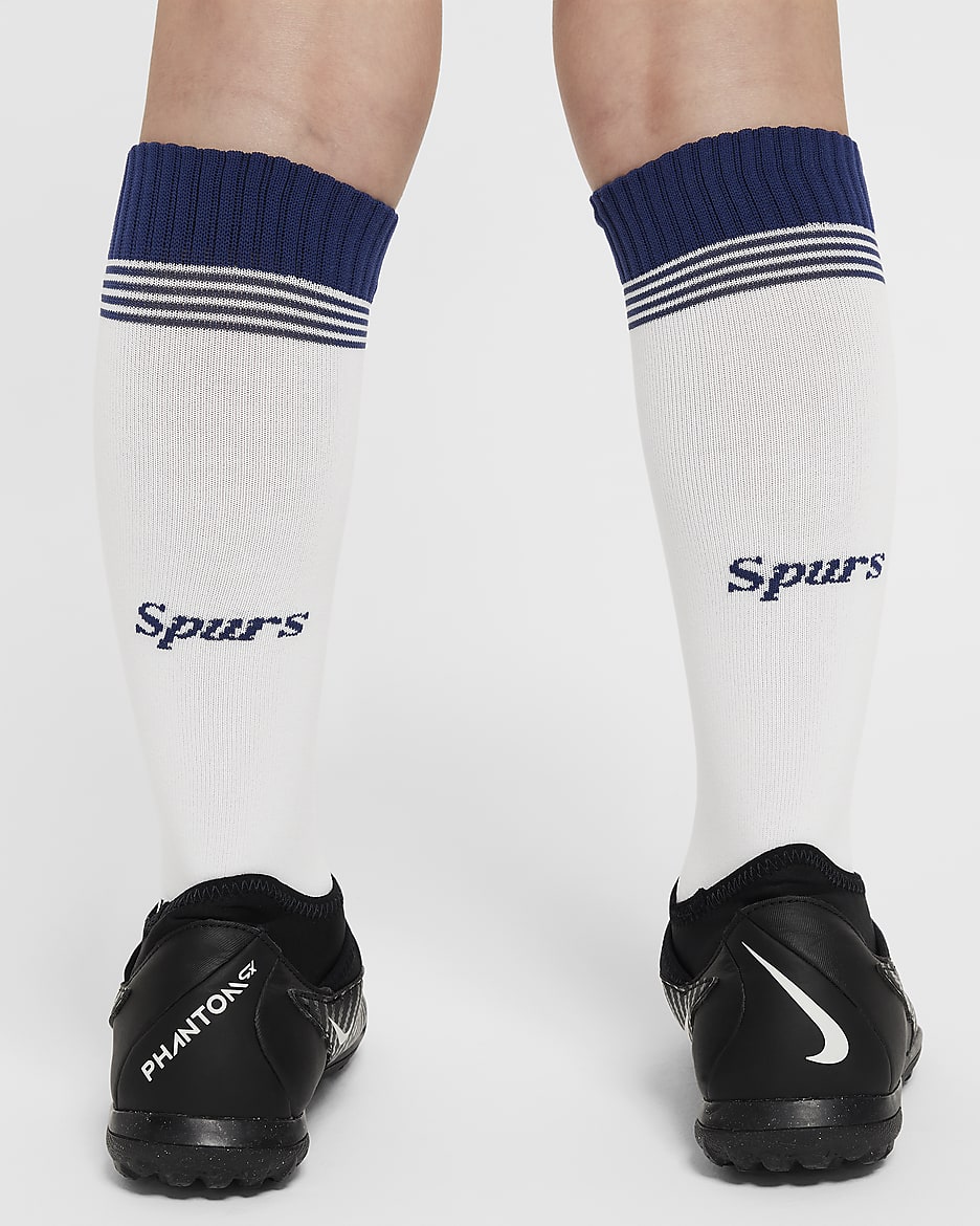 Tottenham Hotspur 2024 25 Stadium Home Younger Kids Nike Football Replica 3 Piece Kit